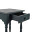  Table de chevet avec tiroir, tablette, style traditionnel Jane, P 17 po x l 14 po x H 26 po Jane