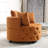 Classical Chair In Orange - Modern Living Room Velvet For Area-1100537206-1100537201