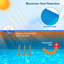 Piscine hors terre à structure en métal 12 pieds x 30 pouces avec couverture solaire de piscine 12 pieds