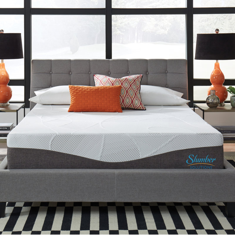 Matelas en mousse viscoélastique imprégnée de gel Slumber Solutions Renew, Lit simple, 14"