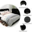 Black Queen Size Murphy Bed Cabinet with Hidden Drawers & USB Ports - Storage Cabinet Bed (Mattress Not Included)-340505152