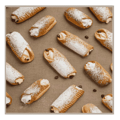  Tapis lavable Cannoli Desserts
