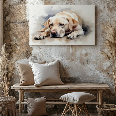 Reproduction d'art sur toile Labrador Retriever