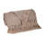 Handloomed Brown Cotton Slub Throw 52" x 67"