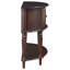 1 console traditionnelle 2 portes Demilune