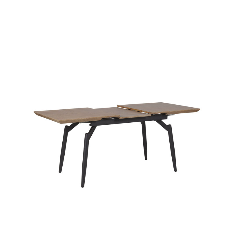 Extendable Metal Base Dining Table