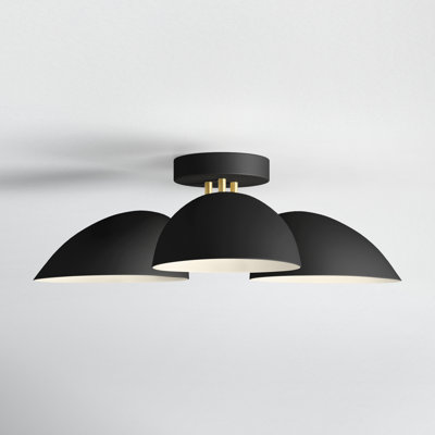 Adarna 3-Light Semi Flush Mount