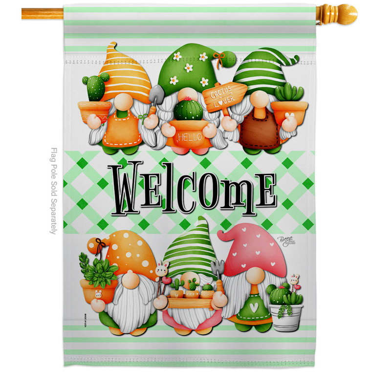 Drapeau de maison à 2 côtés en polyester 40 po x 28 po