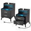 Modern Led Nightstand Set Of 2