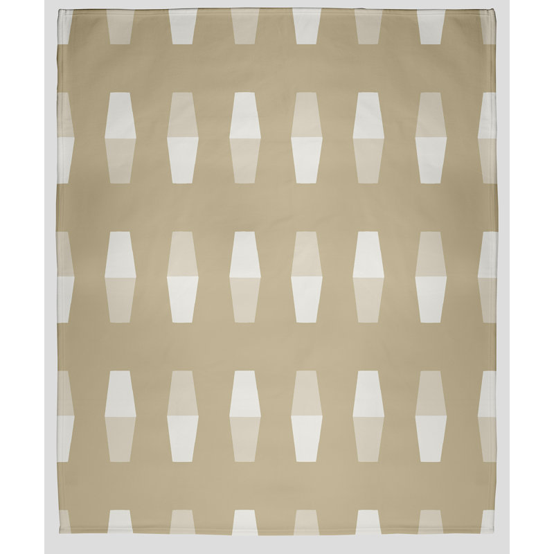 Couverture polaire Nantucket, L 60 po x L 80 po, Taupe
