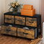 Borough Wharf 5-Drawer Brown Chest of Drawers 100Cm W 