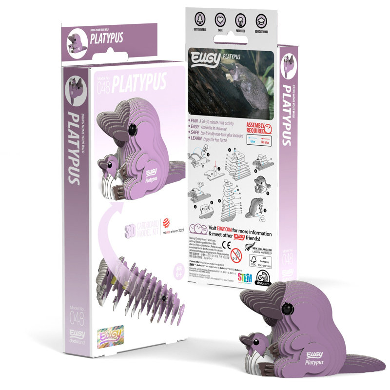 Casse-tête 3D EUGY Platypus