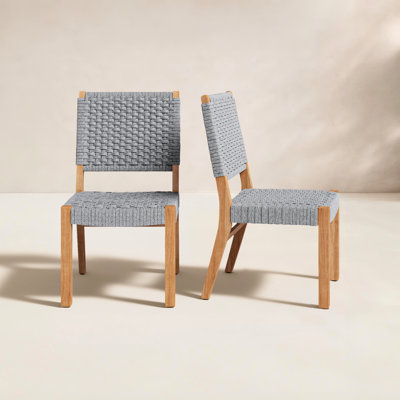 Seras Teak Patio Dining Side Chair