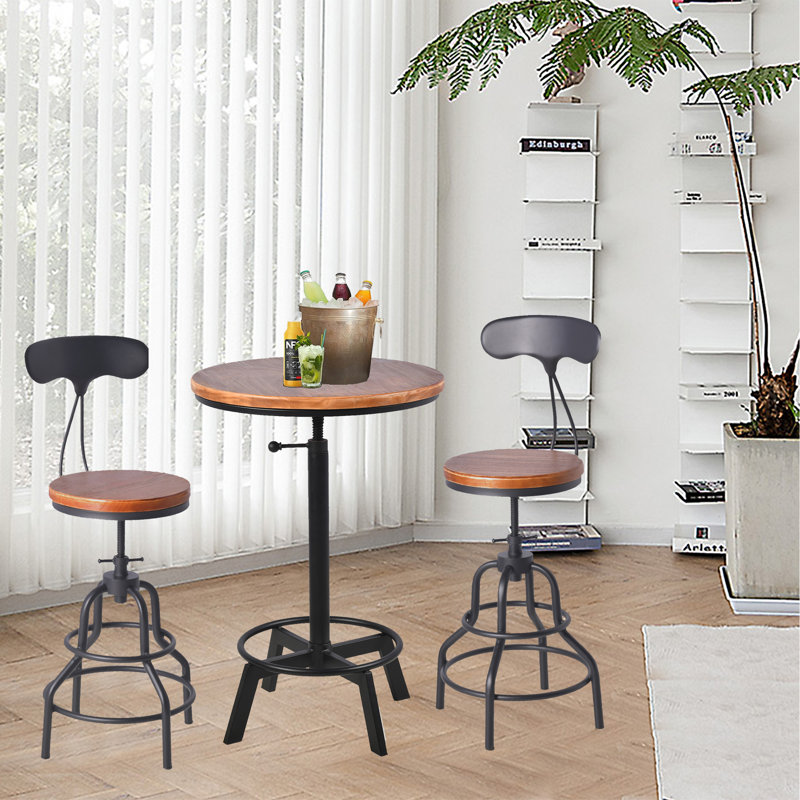 Ensemble repas pour 2 personnes Jaiven, H 30 po x l 23,6 po x P 23,6 po
