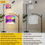 Lampe sur pied PeeNoke Arc UFO Landscape Rainbow Mountains