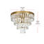 Plafonnier encastré 18 po Iva-876990670
