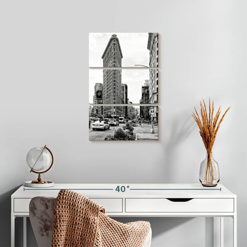 Sireci Manhattan Flatiron Building, 50" H x 32" W