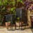 23.75'' Solar Powered Outdoor Floor Lamp
