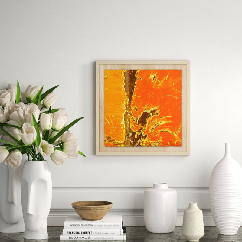 Reflections Series 10' Framed Print on Glass