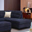 Canapé modulaire en tissu Diego avec l-1295037987