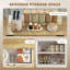 Buffet avec tiroir et tablette, style campagnard-1833428307