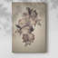 "Vintage Floral Print XXII", impression sur toile encadrée-1936596708