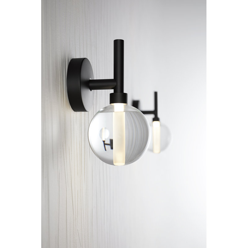 Components LED Lacemaker Sconce, Matte Black