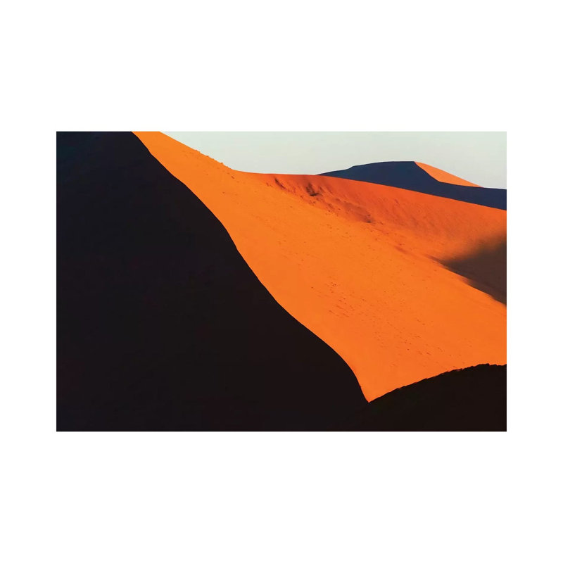 Red Sand Dune 45 In Southern Namib Desert. Sossusvlei, Namib-Naukluft NP, Hardap Region, Namibia by Keren Su - Wrapped Canvas Print