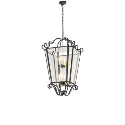 Luminaire suspendu carré 28 po Marin