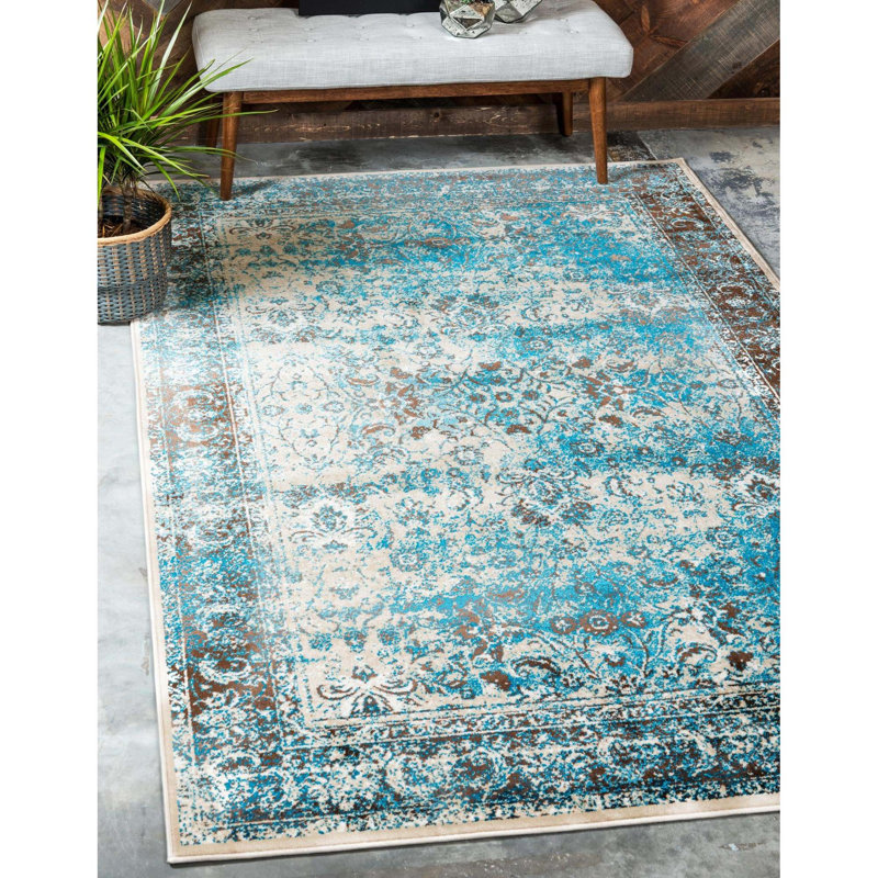 Yareli Oriental Indoor Rug, Rectangle 10' x 13'1"
