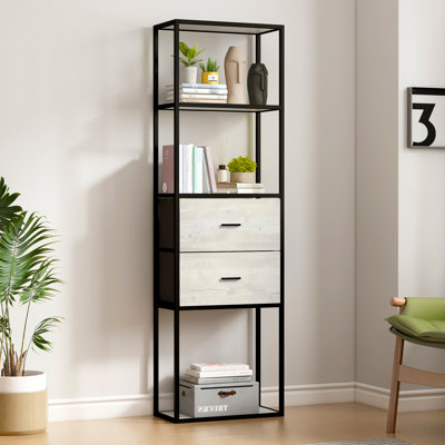 Zela Etagere Storage Bookcase