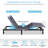  Zero Gravity Adjustable Bed Frame With Massage & Wireless Remote Control - Anti-Snore, USB Ports, LED Light-1732429579