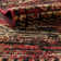Blakely Geometric Area Rug in Burgundy/Brown/Black