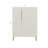 Modern White Sideboard Cabinet With Gold Handles For Kitchen And Bar, Stylish Design, Flexible Storage, High - Quality Engineered Wood, Space Saving Furniture Dining Room, Minimalist Aesthetic,