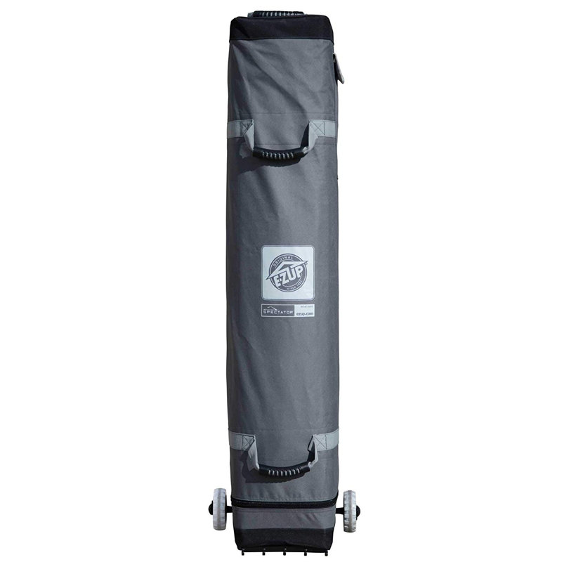 E-Z UP 13' x 13' Royal Blue and Gray Instant Shelter Canopy