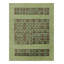 Rug & Kilim’S French Art Deco Rug In Green With Geometric Patterns-1151719459