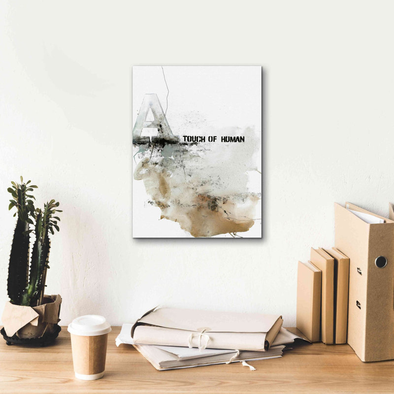 «Touch of Humain» par Design Fabrikken, estampe numérique sur toile, H 16 po x l 12 po x P 0,75 po