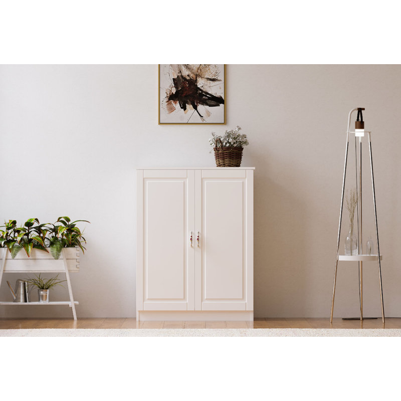 16 Pair Shoe Storage Cabinet