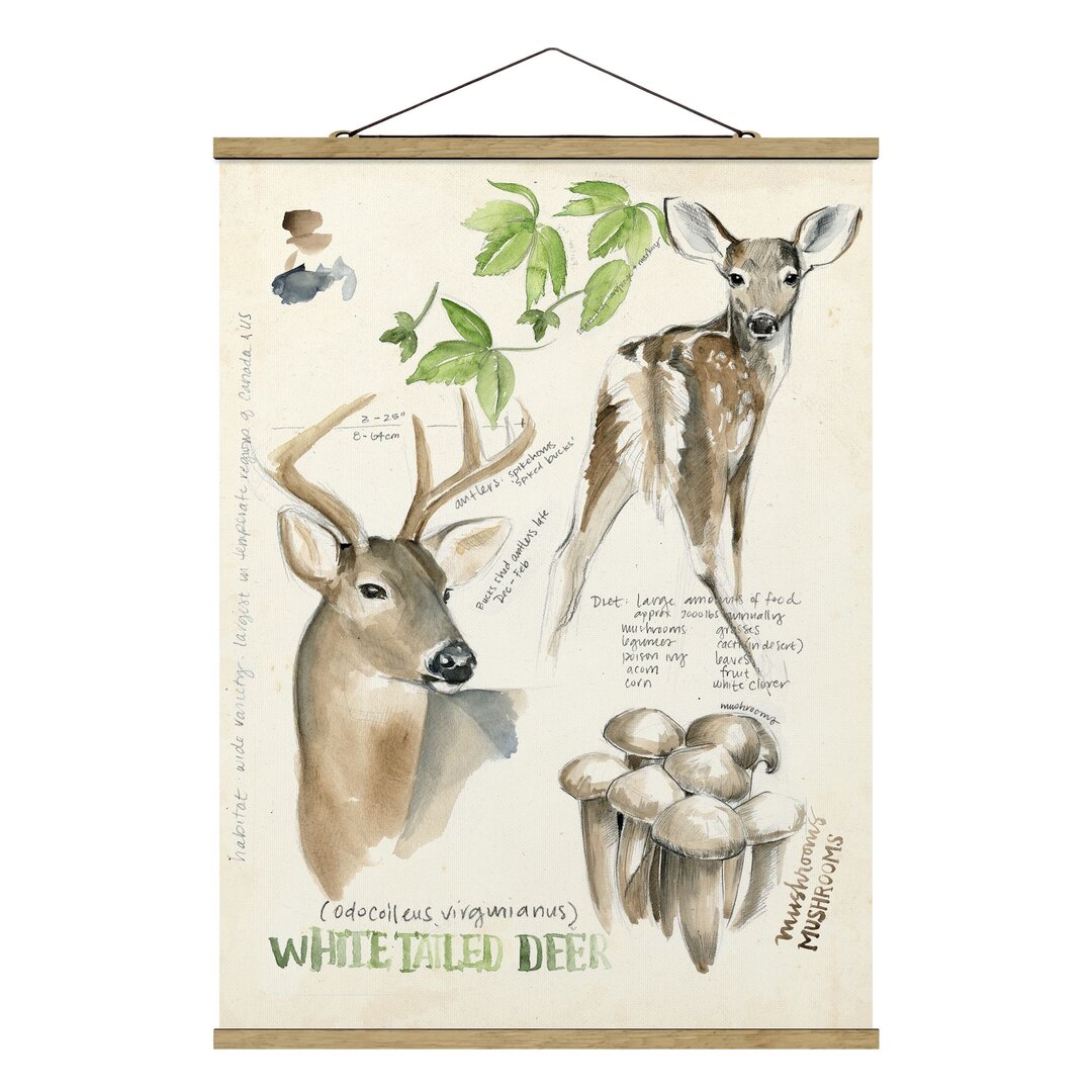 Stoffbild Wilderness Journal – Deer