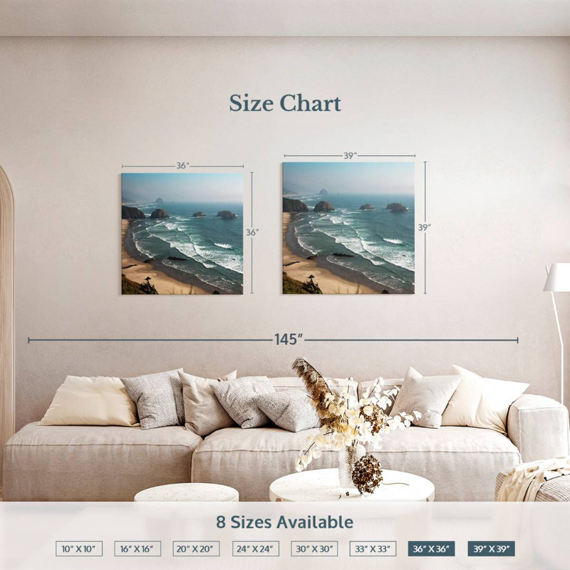 Crescent Gillard, 39" H x 39" W