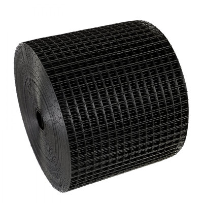 Pare-soleil à panneau solaire, ensemble de rouleau de garde-bête avec 100 pièces d'attaches en acier inoxydable, panneau solaire avec revêtement en PVC antirouille, treillis métallique de 1/2 pouce