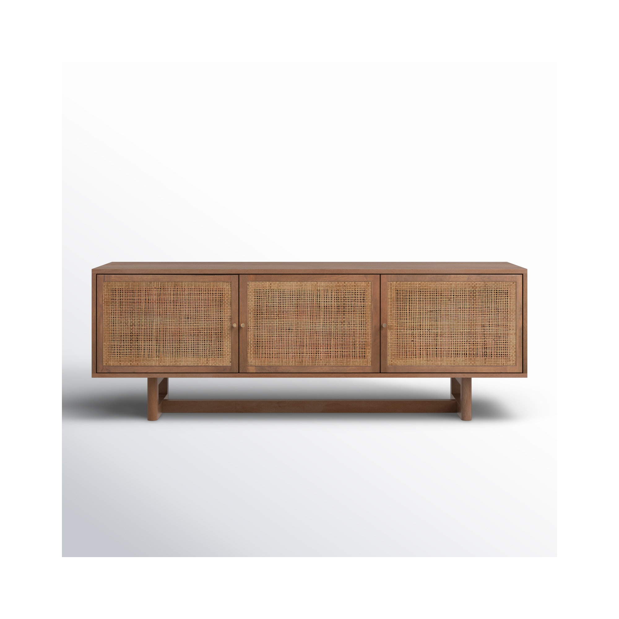 Cinna 65" Media Console, Medium Brown
