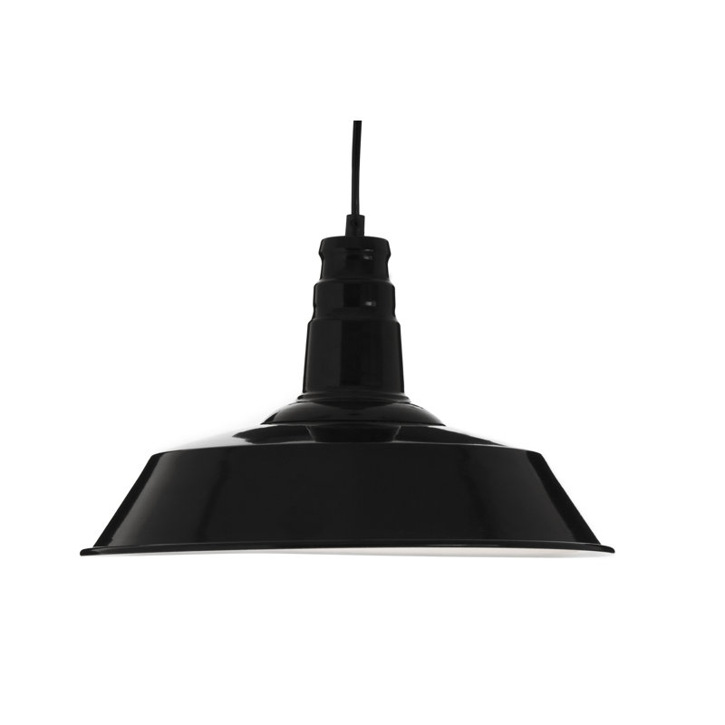 Reeder 1 - Light Dome Pendant, Black