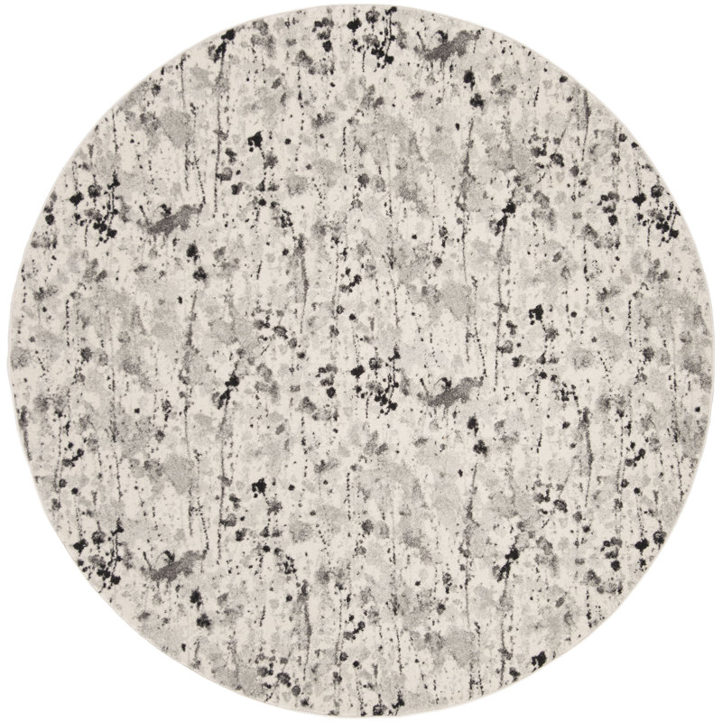 Faustina Performance Abstract Rug, Round 6'7"