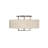 Cilindro Bahn Fabric Flush Mount