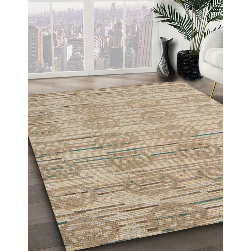 WaKeeney Abstract Indoor Rug, Square 4'