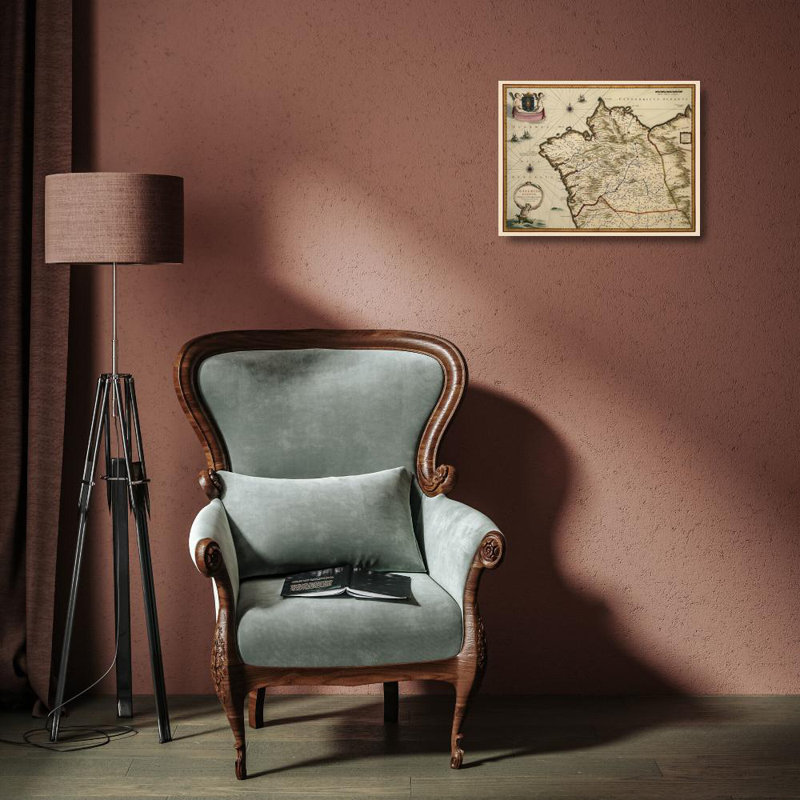 Art sur toile tendue Lark Manor ™ Blaeu, péninsule ibérique, Gala, Espagne, H 15 po x l 18 po