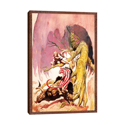 Attacked 1 Piece Painting on Canvas
