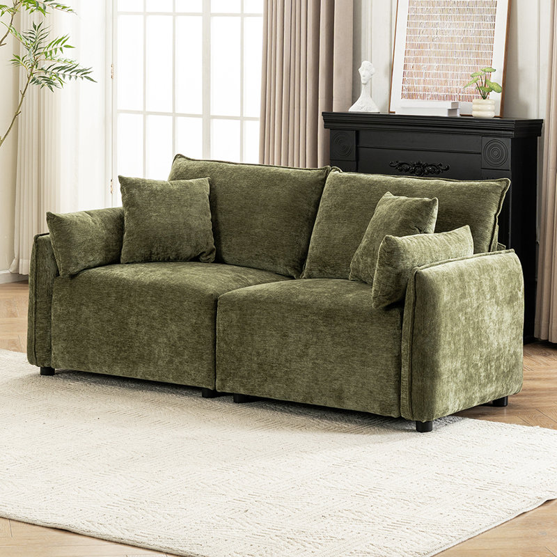 2 Seater Sofa, Green