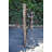 Young Girl Playing on A Climbing Wall Bronze Statue Life Size 44" x 26" x 57"H